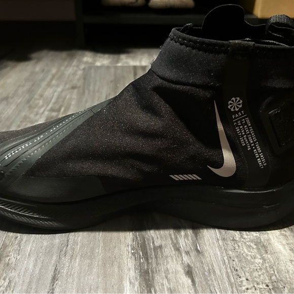 Nike Zoom Pegasus Turbo Shield Black Smoke Grey BQ1896-003 Men Sz 11 - Picture 8 of 9